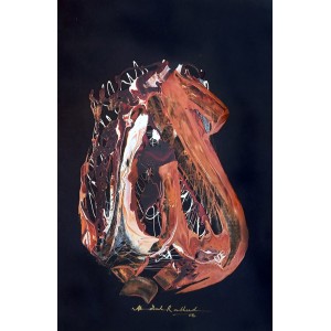 Abdul Rasheed, 20 x 30 Inch, Mixed Media On Paper, Calligraphy Painting, AC-AR-046